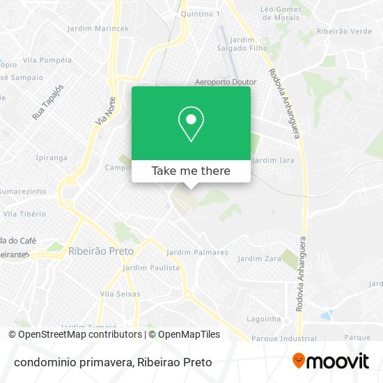 condominio primavera map