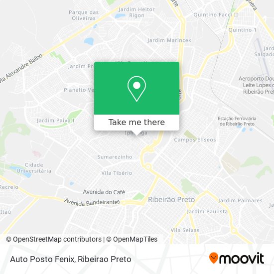 Auto Posto Fenix map