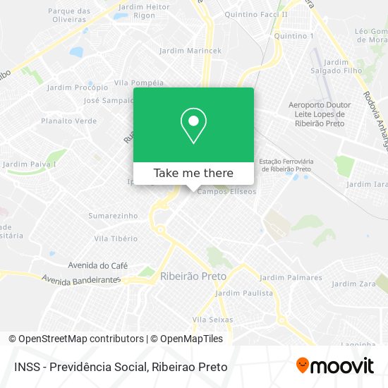 INSS - Previdência Social map