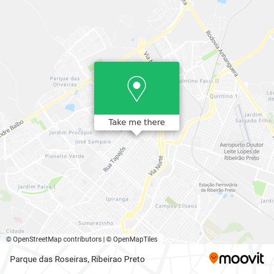 Parque das Roseiras map