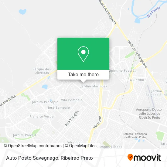 Auto Posto Savegnago map