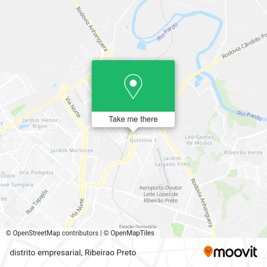 distrito empresarial map