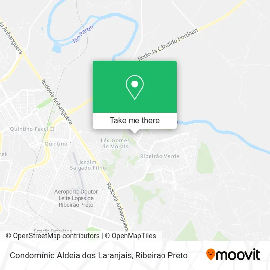 Condomínio Aldeia dos Laranjais map