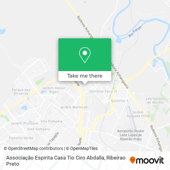 Associação Espírita Casa Tio Ciro Abdalla map