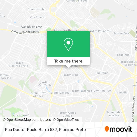 Mapa Rua Doutor Paulo Barra 537