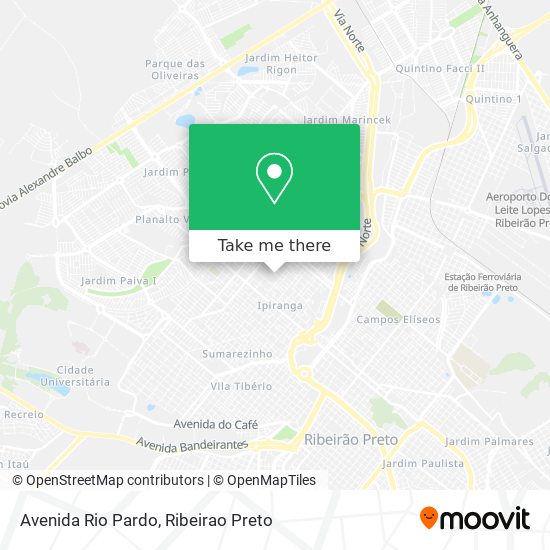 Avenida Rio Pardo map