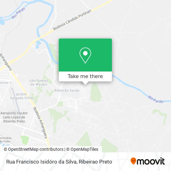 Rua Francisco Isidóro da Silva map