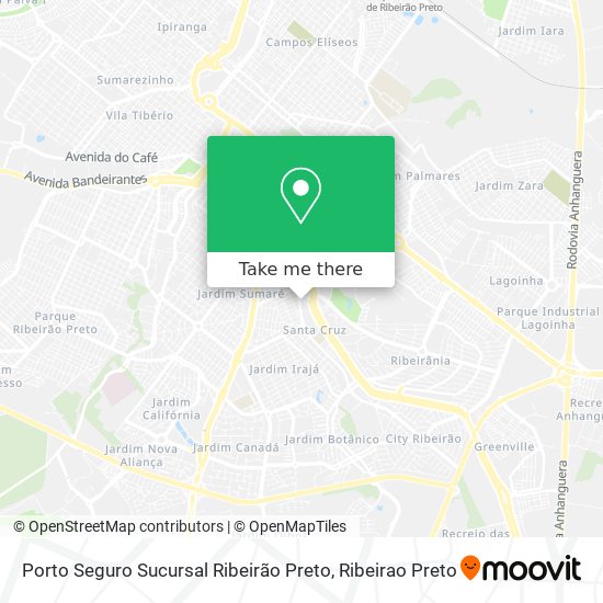 Porto Seguro Sucursal Ribeirão Preto map