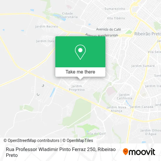 Rua Professor Wladimir Pinto Ferraz 250 map