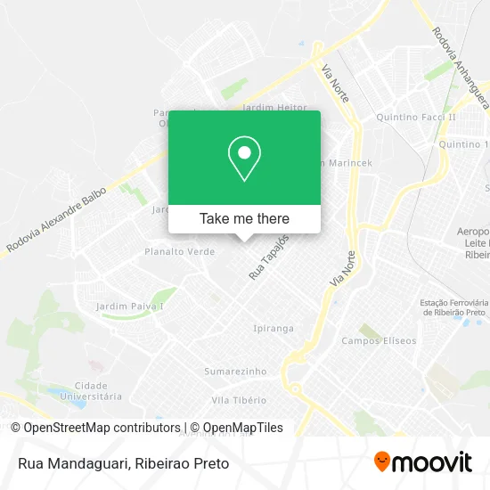 Rua Mandaguari map