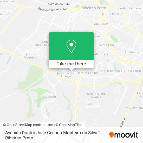 Avenida Doutor José Cesário Monteiro da Silva 2 map