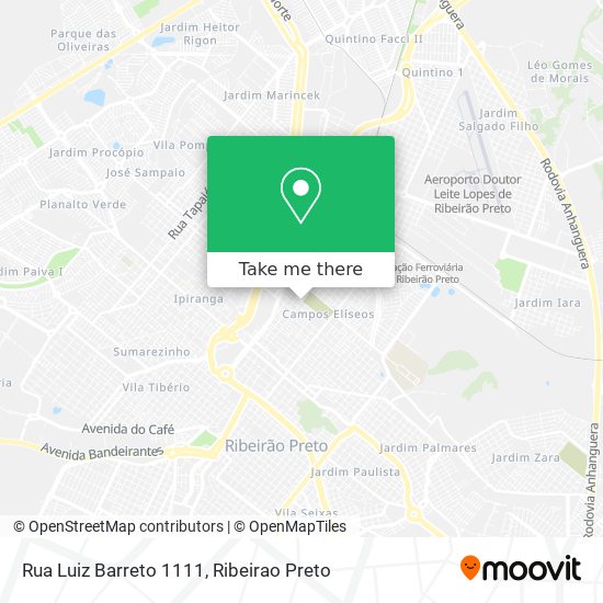 Rua Luiz Barreto 1111 map