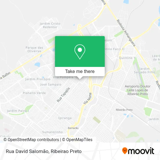 Rua David Salomão map