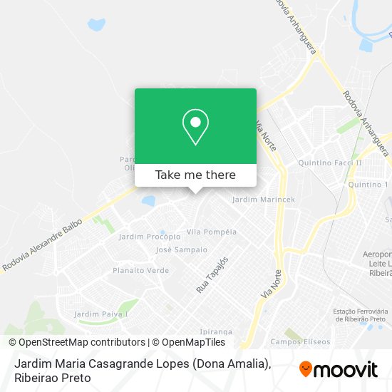 Jardim Maria Casagrande Lopes (Dona Amalia) map