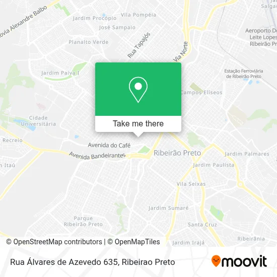 Rua Álvares de Azevedo 635 map