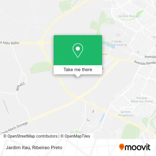 Jardim Itau map