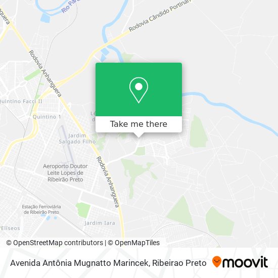 Avenida Antônia Mugnatto Marincek map