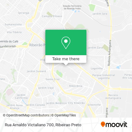 Mapa Rua Arnaldo Victaliano 700