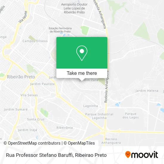 Rua Professor Stefano Baruffi map