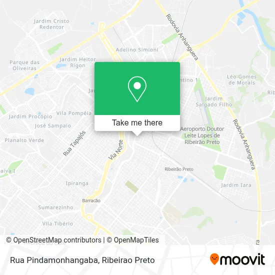 Rua Pindamonhangaba map