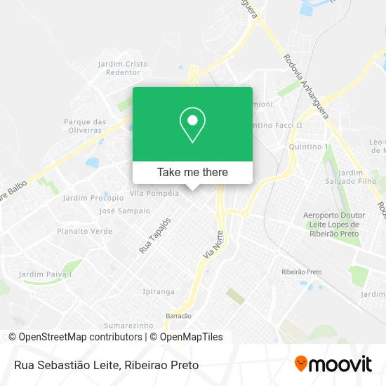 Rua Sebastião Leite map