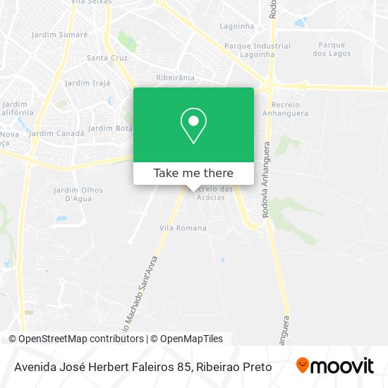 Avenida José Herbert Faleiros 85 map