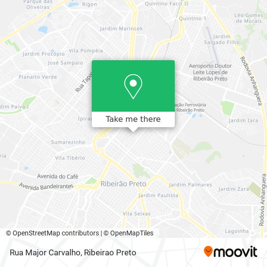 Rua Major Carvalho map