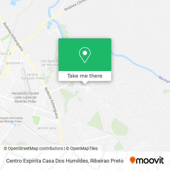 Centro Espirita Casa Dos Humildes map