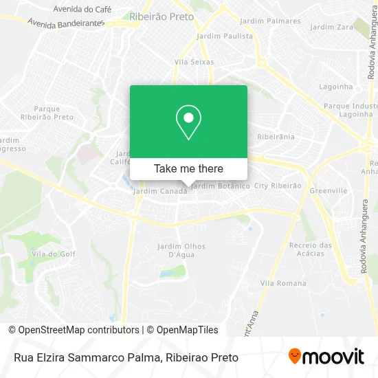 Rua Elzira Sammarco Palma map
