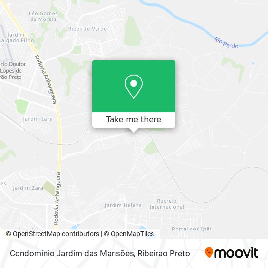 Condomínio Jardim das Mansões map