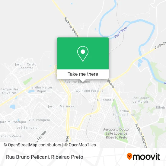Rua Bruno Pelicani map