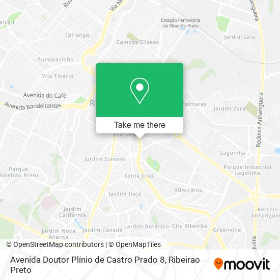 Avenida Doutor Plínio de Castro Prado 8 map