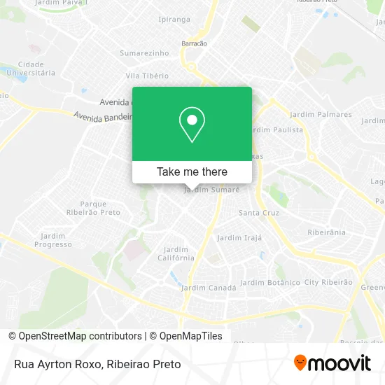 Rua Ayrton Roxo map