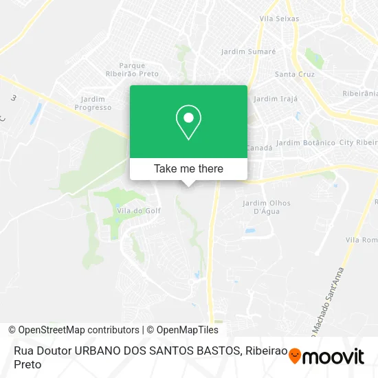Rua Doutor URBANO DOS SANTOS BASTOS map
