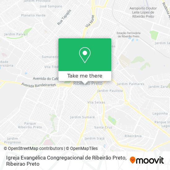 Igreja Evangélica Congregacional de Ribeirão Preto map