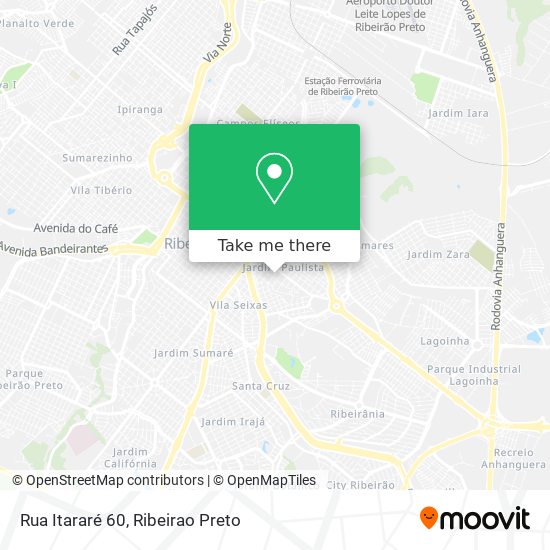 Rua Itararé 60 map