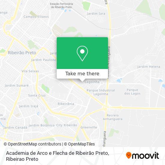 Academia de Arco e Flecha de Ribeirão Preto map