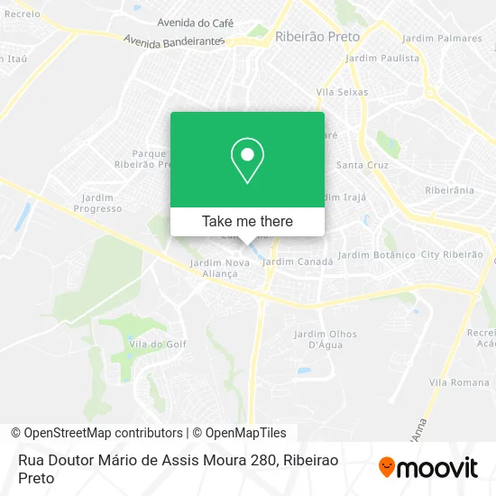 Rua Doutor Mário de Assis Moura 280 map