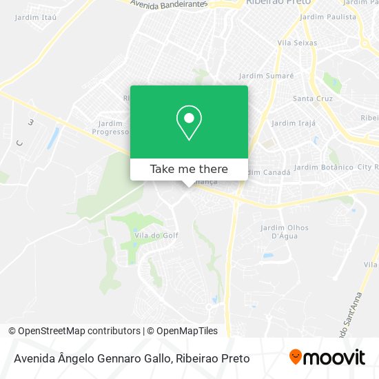 Mapa Avenida Ângelo Gennaro Gallo