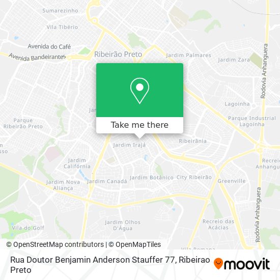 Rua Doutor Benjamin Anderson Stauffer 77 map
