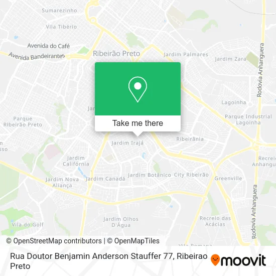 Rua Doutor Benjamin Anderson Stauffer 77 map