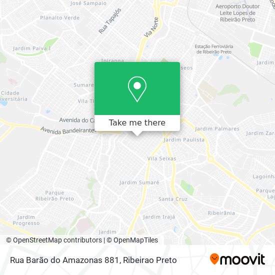 Rua Barão do Amazonas 881 map