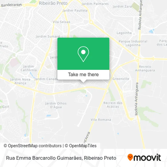 Rua Emma Barcarollo Guimarães map
