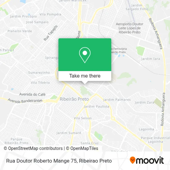 Rua Doutor Roberto Mange 75 map