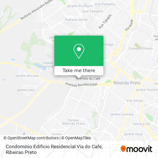 Condomínio Edifício Residencial Via do Cafe map