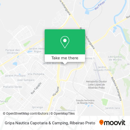 Gripa Nautica Capotaria & Camping map