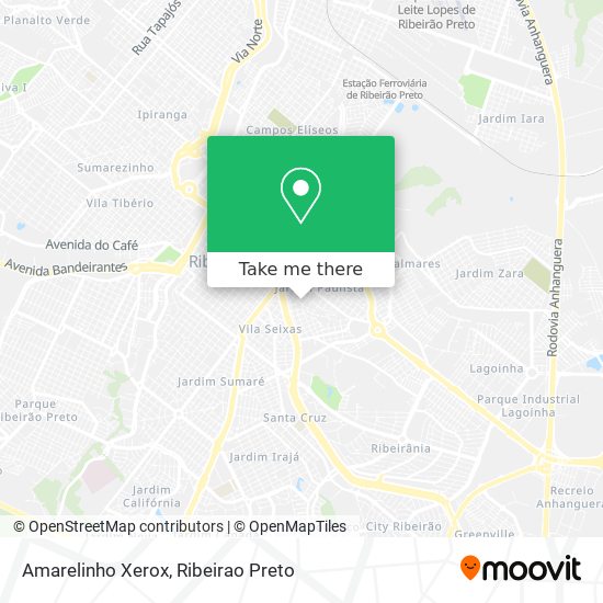 Amarelinho Xerox map