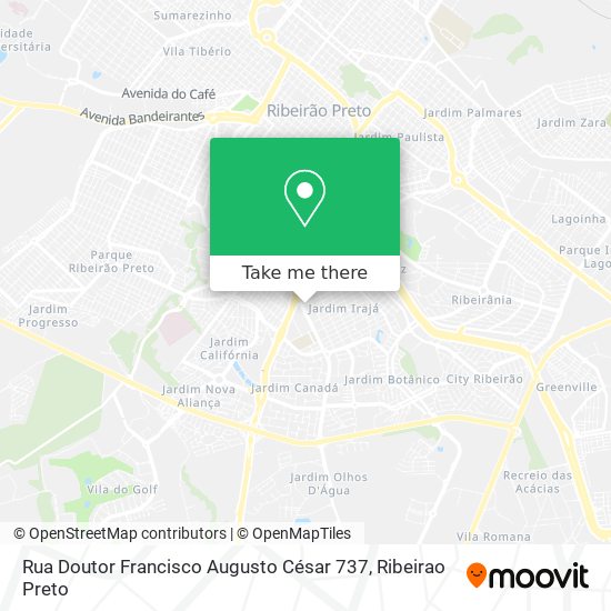 Rua Doutor Francisco Augusto César 737 map