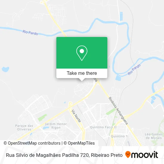 Rua Silvio de Magalhães Padilha 720 map