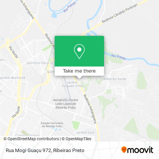 Rua Mogi Guaçu 972 map